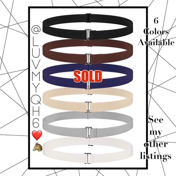 No Show Stretch Belt Unisex - Picture 2 of 6